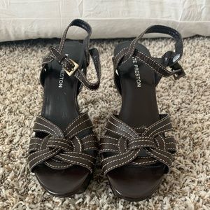 Kate Preston brown heels